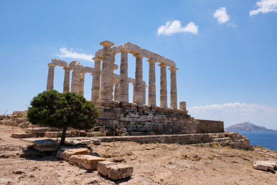 The Temple of Poseidon at Sounion 